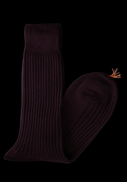 Cashmere + NZ Merino Rib-Mid-Calf