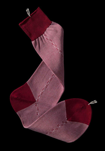Cotton Clocks Mid-Calf