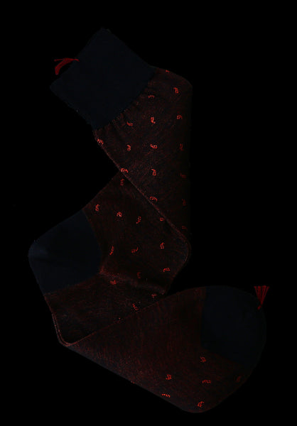 Paisley Vanisé Cotton-Silk Mid-Calf