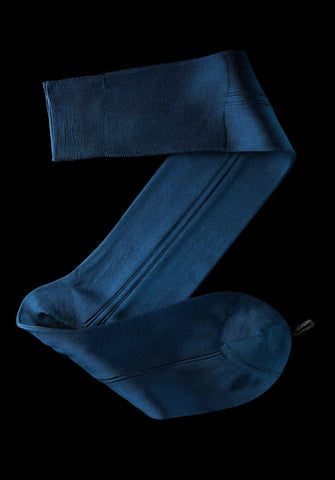 silk dress socks for men Finest Socks In The World - Over The Calf Black Silk for Black Tie & White Tie