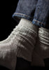 Contrast Color Wool Boot